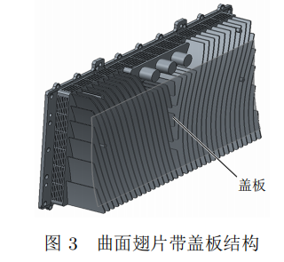 帶蓋板的散熱翅片結(jié)構(gòu)